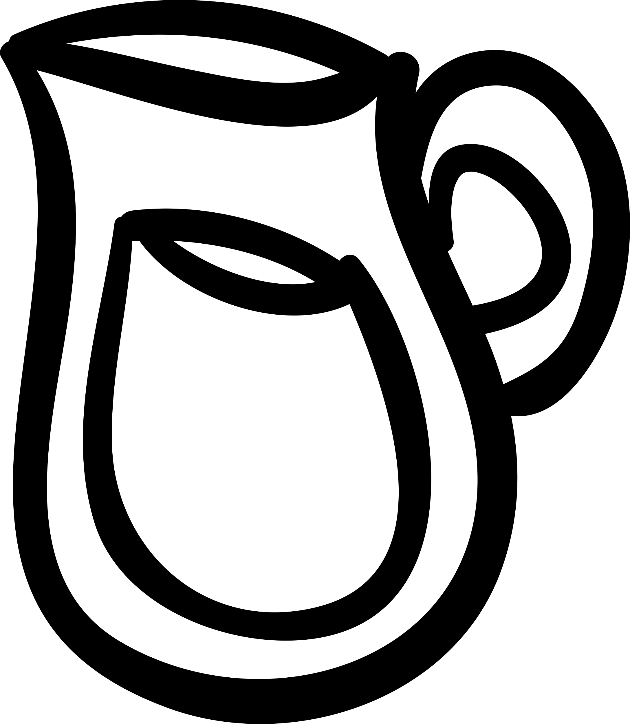 Drinking Water Jar Hand Drawn Tool Sticker Svg Vector Free Vectors